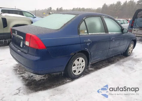 2003 Honda Civic Lx from USA, damaged, VIN 2HGES16593H504508